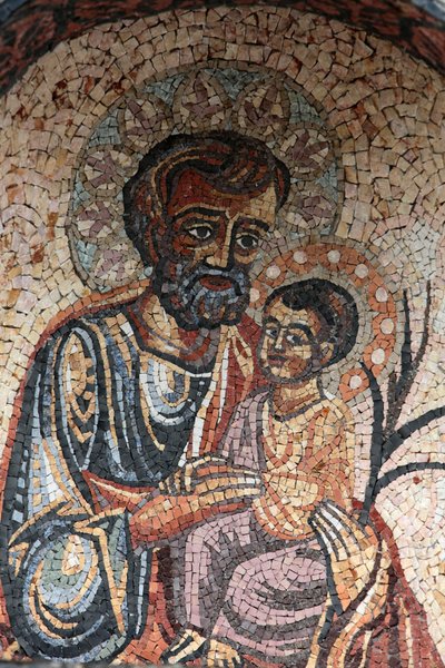 Saint Joseph ja Jeesus, Cotignac, Ranska tekijältä Unbekannt