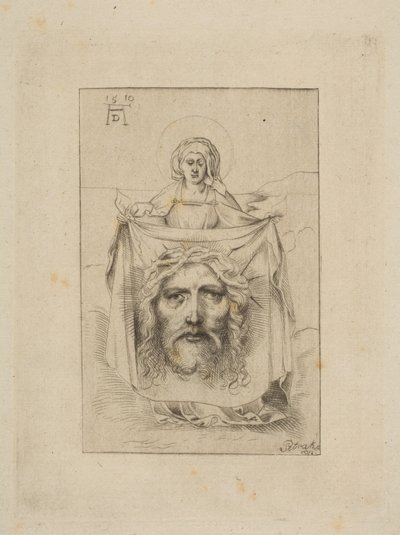 Pyhä Veronica ja sudarium, 1500-luku. tekijältä Unbekannt