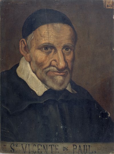 Saint Vincent de Paul 1581-1660, n. 1660. tekijältä Unbekannt