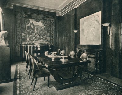 Ruokasali Hôtel DU Collectionneurissa, 1925. tekijältä Unbekannt