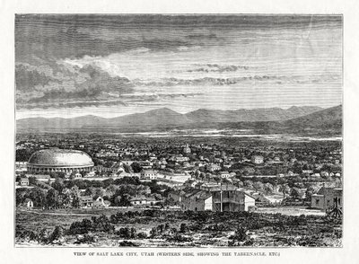 Salt Lake City, Utah, USA, 1877 tekijältä Unbekannt