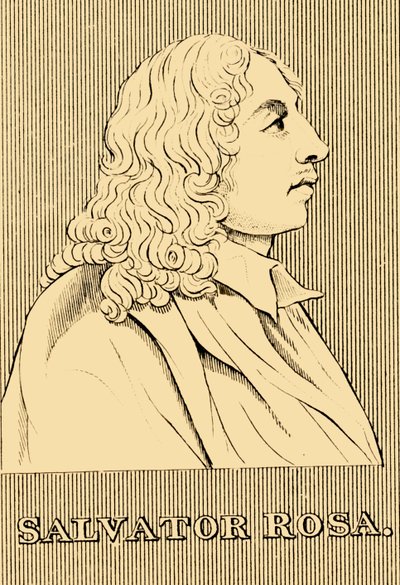 Salvator Rosa, 1615-1673, 1830. tekijältä Unbekannt