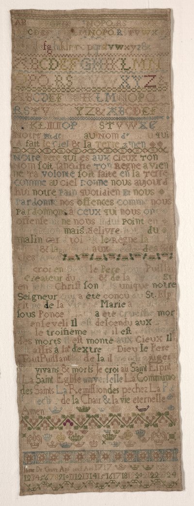 Näytteenotto, 1717. tekijältä Unbekannt