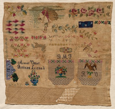 Sampleri, 1800-luku. tekijältä Unbekannt