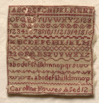 Sampleri, 1800-luku. tekijältä Unbekannt
