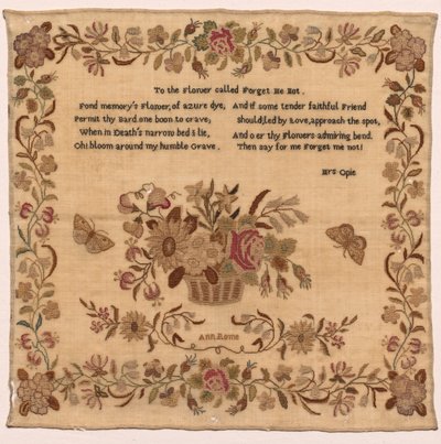 Sampleri, 1800-luku. tekijältä Unbekannt