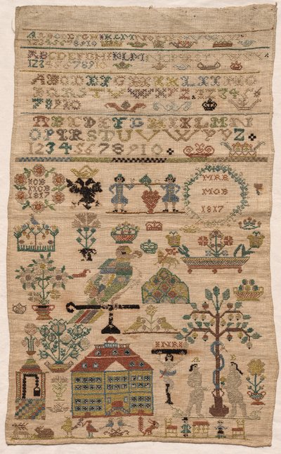 Sampler-fragmentti, 1817. tekijältä Unbekannt