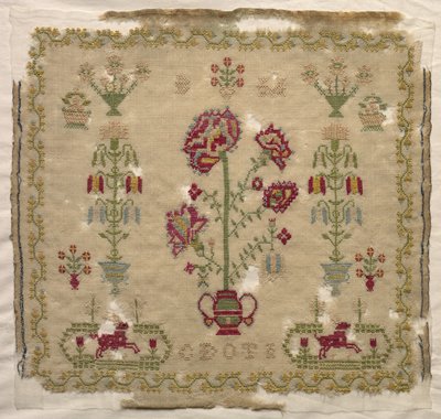 Sampleri, 1800-luvun alku. tekijältä Unbekannt