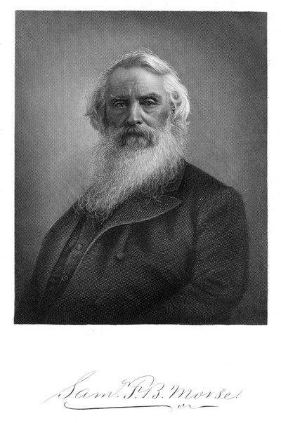 Samuel Finley Breese Morse, yhdysvaltalainen taiteilija ja keksijä, 1896 tekijältä Unbekannt