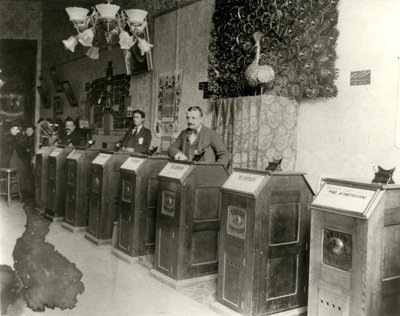 San Franciscon sali kinetoskoopilla, 1894-1895 tekijältä Unbekannt