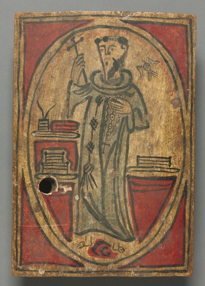 Pyhä Franciscus Assisilainen: Pyhä alttaritaululta, 1600-1700-luku. tekijältä Unbekannt