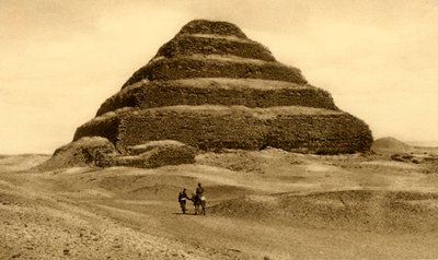 Saqqara - Step Pyramid, c1918-c1939. tekijältä Unbekannt