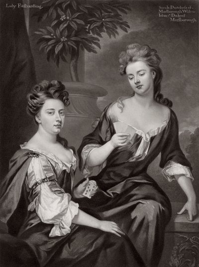 Sarah, Marlboroughin herttuatar ja Lady Fitzharding, c1702 1906 tekijältä Unbekannt