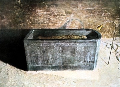 Amenhotep II:n sarkofagi, muinainen egyptiläinen, 18. dynastia, 1400 eaa. tekijältä Unbekannt