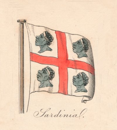 Sardinia, 1838 tekijältä Unbekannt