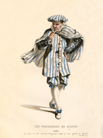 Scapin, 1868. tekijältä Unbekannt
