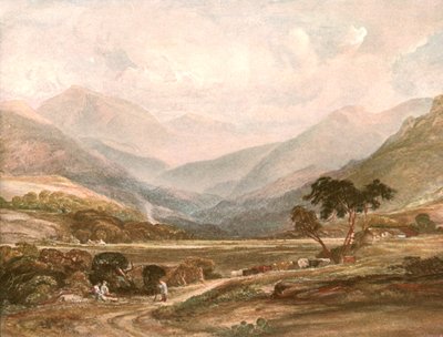 Kohtaus Glen Lochyssa, 1900. tekijältä Unbekannt
