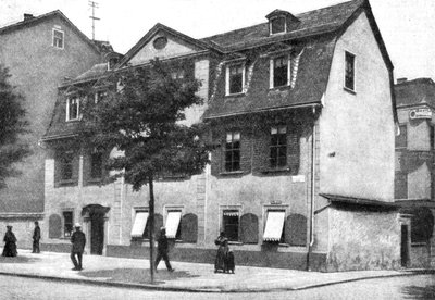 Schillerin talo, Saksalainen Ateena, Saksa, 1922 tekijältä Unbekannt