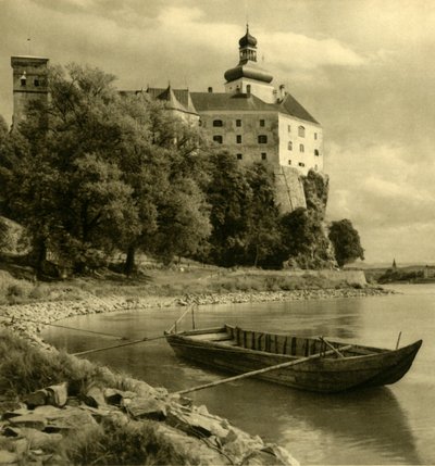 Persenbeugin linna, Wachau, Ala-Itävalta, vuodelta 1935. tekijältä Unbekannt