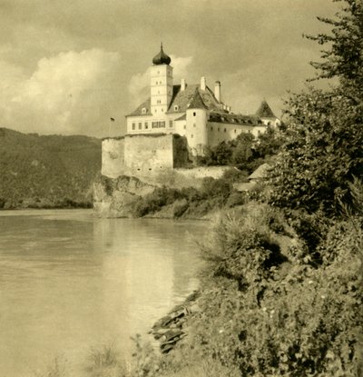 Schloss Schönbühel Tonavan rannalla, Ala-Itävalta, 1935. tekijältä Unbekannt
