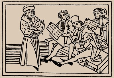Koulun oppitunnit. Rodericus Zamorensisin ihmiselämän peilistä, 1479 tekijältä Unbekannt