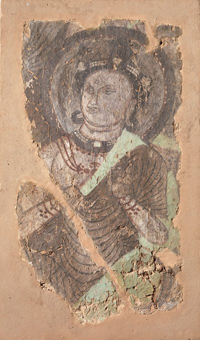 Istuva Bodhisattva, n. 6-7-luvulla. tekijältä Unbekannt