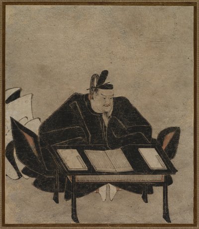 Istuva virkamies, 1700-luku. tekijältä Unbekannt