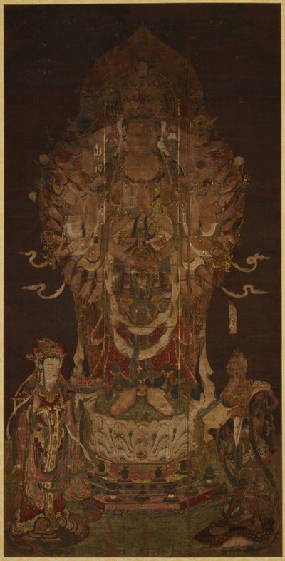 Senju Kannon, 12th century tekijältä Unbekannt