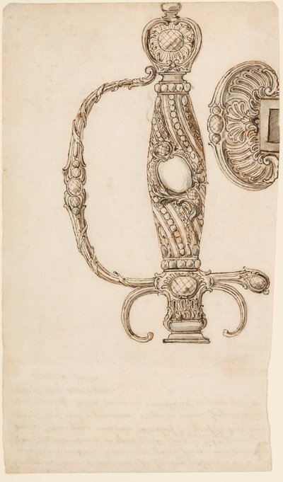 Neljän mallin setti pienimiekoille, n. 1725-80. tekijältä Unbekannt