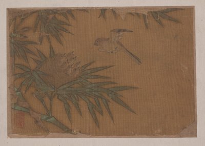 Seitsemän lintua Bamboo Tree Nestissä. tekijältä Unbekannt