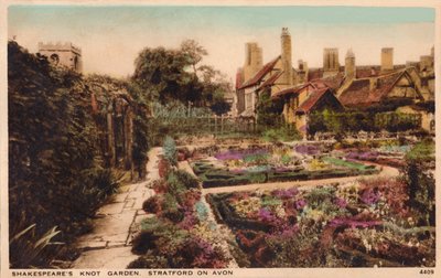 Shakespeares Knot Garden, Stratford-Upon-Avon, 1910. tekijältä Unbekannt