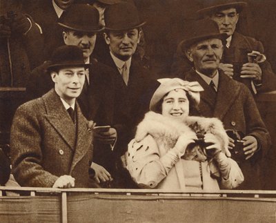 Vitsin jakaminen Aintreessa, 1937 tekijältä Unbekannt