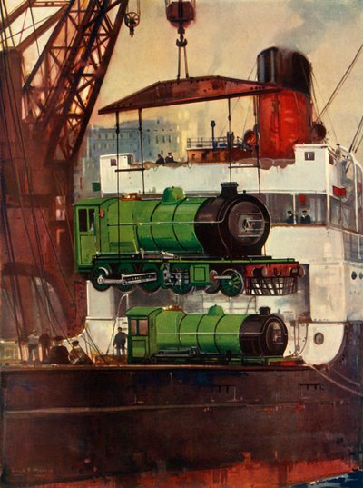 Shipping Veturit, c1930. tekijältä Unbekannt