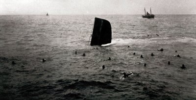 Republikaanien sukellusveneen B6 haaksirikko, elokuu 1936 (m/v kuva) tekijältä Unbekannt