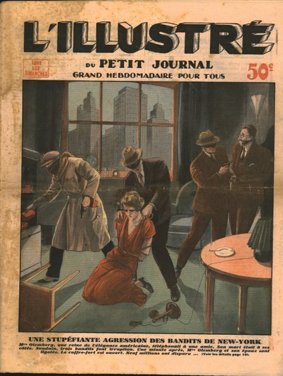 Järkyttävä rosvojen ryöstö New Yorkissa, 1932. tekijältä Unbekannt