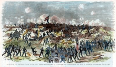 Pietarin piiritys, Virginia, Amerikan sisällissota, 30. heinäkuuta 1864 tekijältä Unbekannt