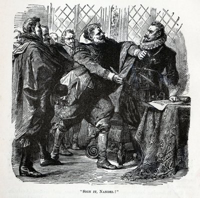 Allekirjoita se, Nandel!, 1882 tekijältä Unbekannt