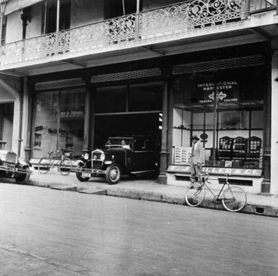 Singer-autonäyttely, Espanjan satama, Trinidad, Trinidad ja Tobago, 1931 tekijältä Unbekannt