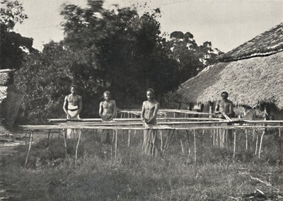 Sinhala-kanelityöläiset töissä, 1926 tekijältä Unbekannt