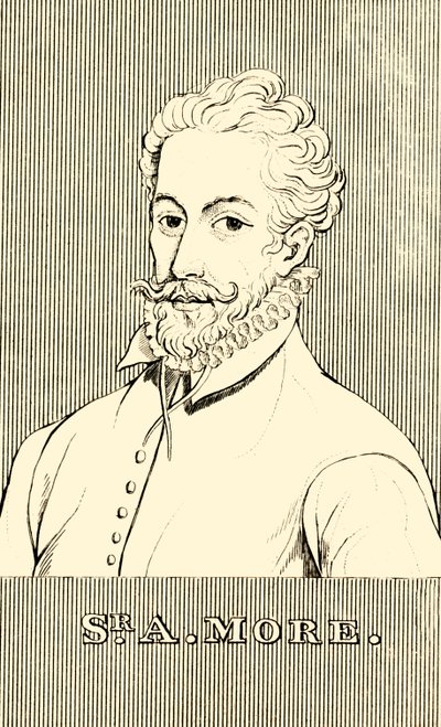 Sir A. More, c1517-1577, 1830. tekijältä Unbekannt