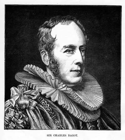Sir Charles Bagot, englantilainen diplomaatti, 1800-luku tekijältä Unbekannt