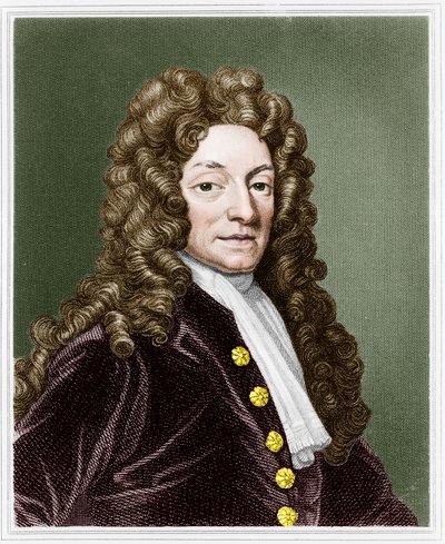 Sir Christopher Wren, englantilainen arkkitehti, 1680 tekijältä Unbekannt