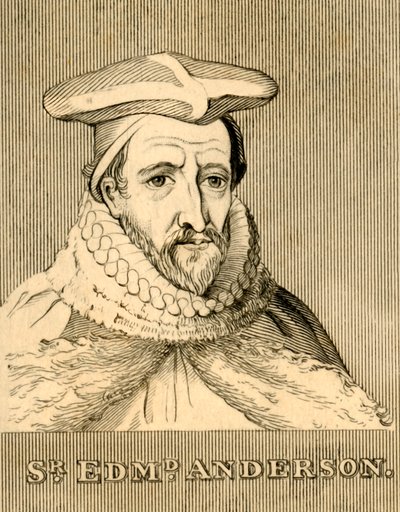Sir Edmund Anderson, 1530-1605, 1830. tekijältä Unbekannt