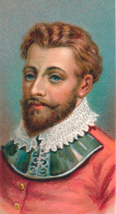 Sir Francis Drake 1540-1596, englantilainen merimies, 1924 tekijältä Unbekannt