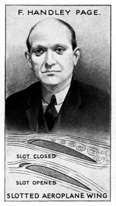 Sir Frederick Handley Page, englantilainen teollisuusmies, 1924 tekijältä Unbekannt