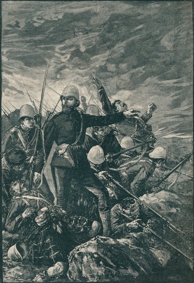 Sir George Colley Majuba Hillillä, 1906 tekijältä Unbekannt