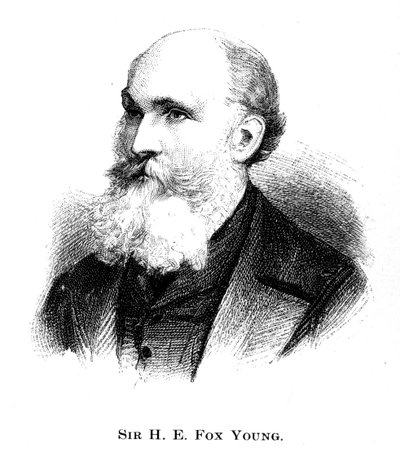 Sir Henry Edward Fox Young, 1886 tekijältä Unbekannt