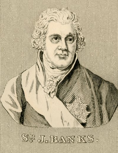Sir J. Banks, 1743-1820, 1830. tekijältä Unbekannt