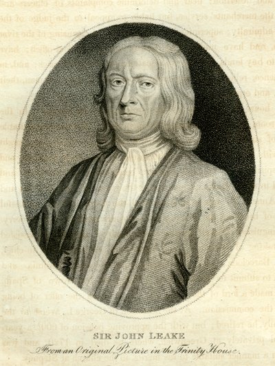 Sir John Leake, Britannian amiraali, 1700-luku tekijältä Unbekannt
