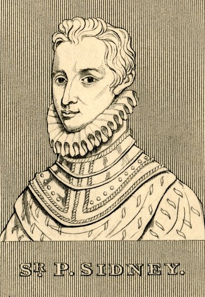 Sir P. Sidney, 1554-1586, 1830. tekijältä Unbekannt
